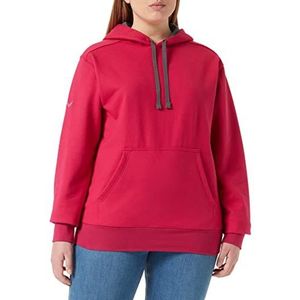 Trigema Dames 575905 capuchontrui, magenta, standaard