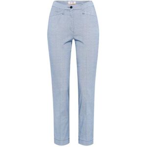 Raphaela by Brax Lorella Fine Minimal Print, Donkerblauw, 34W / 32L