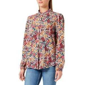 Sidona Damesblouse 10130383, groen meerkleurig, M, Groen meerkleurig, M