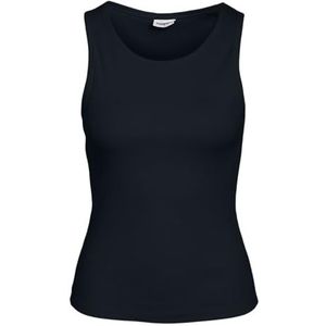 Noisy May - Tanktop - Zwart - Katoen - Nauwe Snit - U-hals