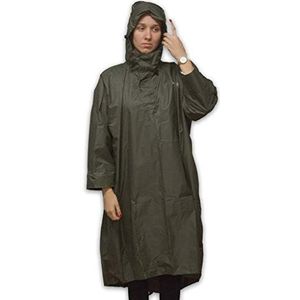 LOWLAND OUTDOOR Wandelponcho - 100% waterdicht (10.000mm) - ademend (8.000g/M²) PFAS vrij!