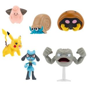 Pokémon pack 6 figurines Battle Figure Set 7