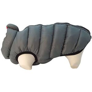 Lighty donsjack, omkeerbaar, roze en grijs