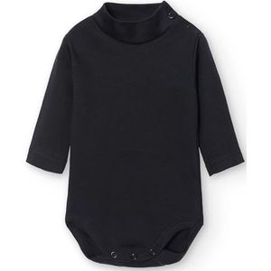 BABIDU Babybody, coltrui, lange mouwen, 100% katoen, zacht babybody, ademend, hypoallergeen, voor de gevoelige huid, uniseks kleding voor pasgeborenen en meisjes