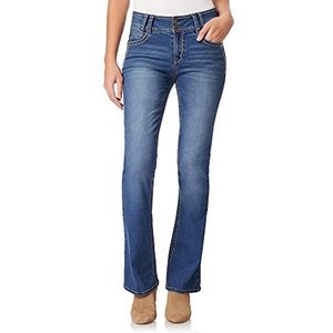 WallFlower Dames Instastretch Luscious Curvy Bootcut Jeans, Trixie, 15