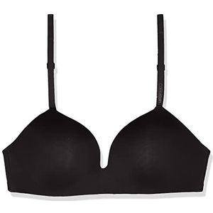 Calvin Klein Demi-Plunge bh's voor dames, Zwart (zwart), 70D