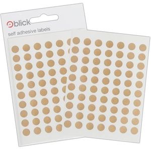 Blick Gouden Cirkel Stickers 8mm (490 Stickers)
