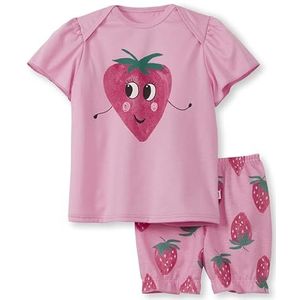 CALIDA Toddlers Strawberry pyjama voor meisjes, Begonia roze., 104-110