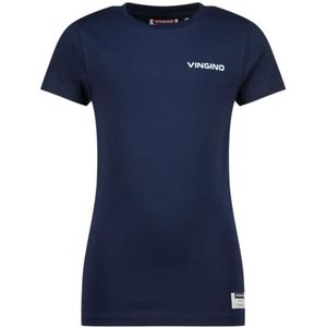 Vingino Boys Basic Tee T-shirt maat 6 van The SO25 Collection, blauw, 6 Jaar