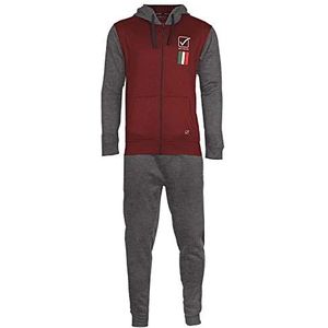 Givova Geschikt voor Italië 101,2XS, granaat/donkergrijs, man