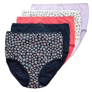 Ulla Popken - Slip - Navy - 5 Pack - High Waist