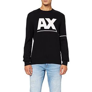 Armani Exchange heren trui sweater, zwart, XL