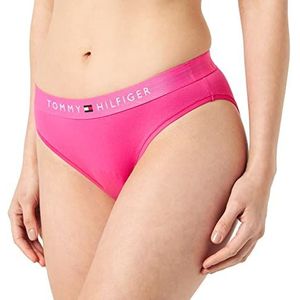 Tommy Hilfiger dames slip ondergoed, roze (hot magenta), XL