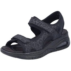 Rieker - Dames Schoenen - Zwart - Sleehakken