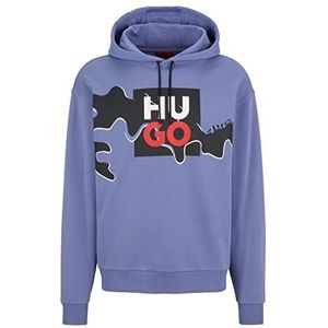 HUGO Dalcon sweatshirt voor heren, Medium Purple513, XS