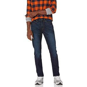Amazon Essentials Men's Spijkerbroek met slanke pasvorm, Indigo wassing, 36W / 32L