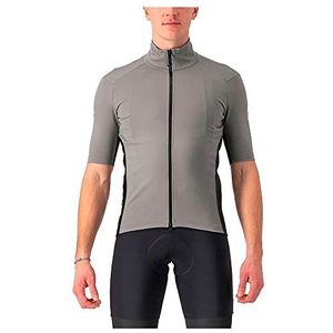 Castelli 4522513 PERFEKT ROS 2 WIND JERSEY herenjas NICKEL GRIY S