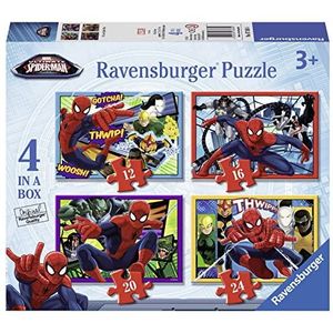 Ravensburger Ultimate Spider-man 4 In A Box Jigsaw puzzels