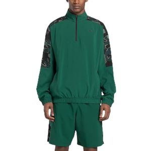 Reebok TREIN MOTION CAMO 1/4 ZIP, Drkgrn, XS