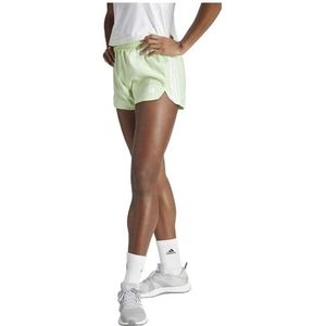 adidas Vrouwen Pacer Training 3 Strepen Geweven Hoge Stijging Korte Shorts, M 5 inch Zwart, Zwart, M