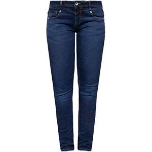 ATT Jeans Slim Fit Jeans voor dames, 5-pocket design, hoogwaardig katoen, basic, stone washed zoe, blauw, 34W x 31L