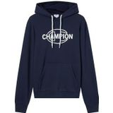 Champion - Authentic Athletic Apparel - Sweatshirt - Navy - Capuchon met Trekkoord
