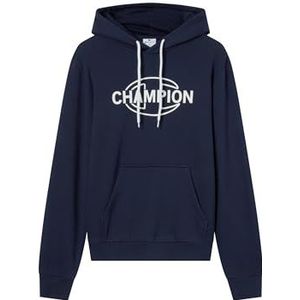 Champion - Authentic Athletic Apparel - Sweatshirt - Navy - Capuchon met Trekkoord