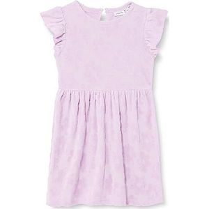 NAME IT Nmfjenny Ss jurk voor meisjes, Orchid Bloom, 92 cm