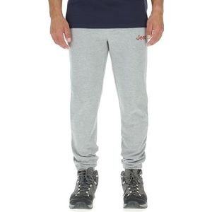 JEEP O102894-G347 J Joggingbroek voor heren, kleine print, J23W, lichtgrijs, gemêleerd, XL