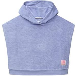 TOM TAILOR Basic hoodie met korte mouwen voor meisjes, 12819 - Parisienne Blue, 140 cm