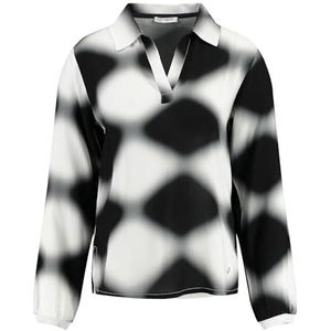 KEY LARGO Damesblouses WB Minerva V-hals, zwart (1100), M