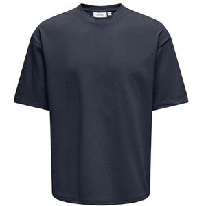 ONLY & SONS Onscaspian Airflex AUT Ss Tee Noos, Blue Nights., S