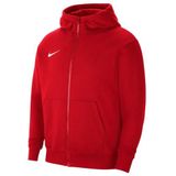 Nike Jungen Park 20 Kapuzenjacke, University Rot/Weiss, 8-9 jaar