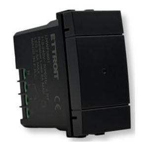 IXTRIMA Smart Wifi Tuya schakelmodule compatibel met houders Bticino Living zwart