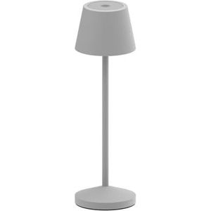 EMILY Led-tafellamp, draadloos, warmwit, dimbaar, H20 cm, grijs