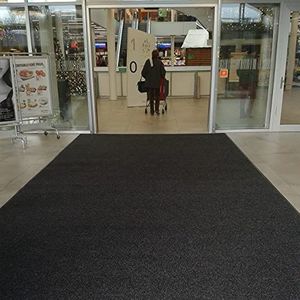 Notrax® 380 Swisslon XT™ Entreemat Barrièremat Van Zeer Hoge Kwaliteit, 120cm x 240cm, Grijs
