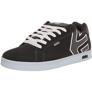 Etnies Fader Skate schoen voor heren, donkergrijs/wit, 8,5 UK, Donkergrijs Wit, 42.5 EU