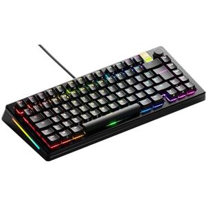 Glorious Gaming GMMK 3 PRO HE: Rapid Trigger Keyboard, hall effect, aluminium behuizing, 8K polling, hotswap MX & magnetische switches, modulair pakkingsysteem, TKL 75%, Engelse QWERTY - Zwart