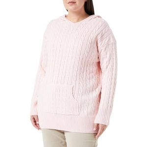 hoona Gebreide hoodie voor dames 12419378-HO03, roze, XL/XXL, roze, XL/XXL