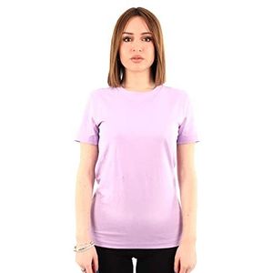 Champion Legacy American Classics Taped Logo Sleeve S/S T-shirt, lavendel, XS voor dames