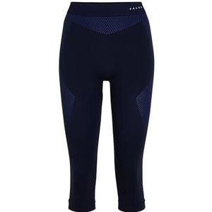 FALKE - Dames Broek van Onderlaag - Blauw - Warm 3/4 W - Functioneel Materiaal - Sneldrogend