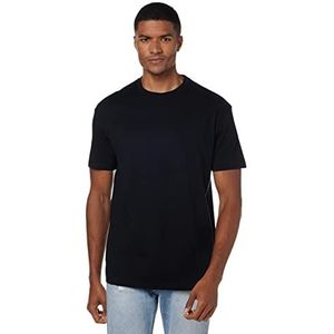 Urban Classics Heren T-shirt Heavy Oversized Tee Oversized T-shirt voor mannen, katoen, ronde hals, verkrijgbaar in vele kleuren, maten S-5XL, zwart, 3XL