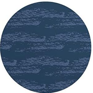 Questo Casa, Ronde digitaal bedrukte muismat, antislip onderkant, voor kantoor en thuis, diameter: 22 cm
