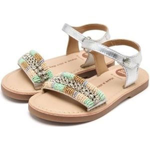 Sandalen - Dierenprint - Leer - Verstelbare Sluitingen