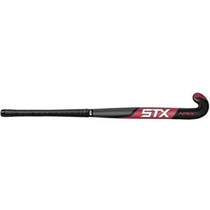 STX Unisex's Apex Hockey Stick, Zwart/Rood, 36,5 inch