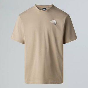The North Face - Explore Carabiner - T-shirt - Mushroom Grey - Uniseks