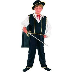 Bloemen Paolo - Bandito kostuum kind L (7-9 Jahre) zwart