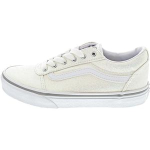 Vans Ward Sneakers voor meisjes, Spring Glitter Wit, 2.5 UK Child