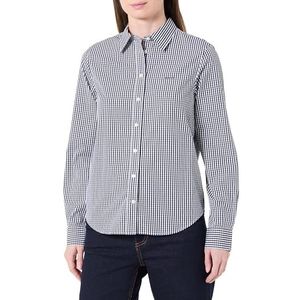 REG POPLIN Gingham Shirt, blauw, 36