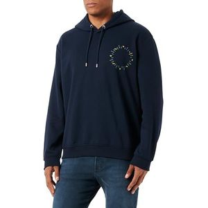 s.Oliver Sales GmbH & Co. KG/s.Oliver Heren sweatshirt lange mouwen met capuchon sweatshirt lange mouwen met capuchon, blauw, L